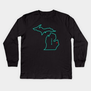 Yale MI Kids Long Sleeve T-Shirt